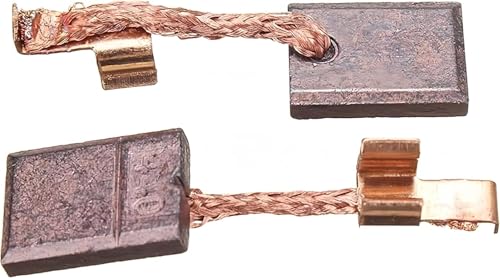 6 Stück Kohlebürsten für Makita CB-440, 6 Stück 5016 Hochwertige Kohlebürsten Ersatzteile für Elektrowerkzeuge Motorbohrer und Kettensägenersatzteile