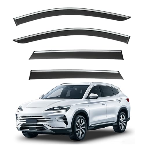 BYD Sealion 6 MK1 2020+�p���C���K�[�h�A�E�B���h�E�o�C�U�[���C���K�[�h�A���C���K�[�h�T�C�h�E�B���h�E�x���g�f�t���N�^�[�e�[�v�I��(4PCS)