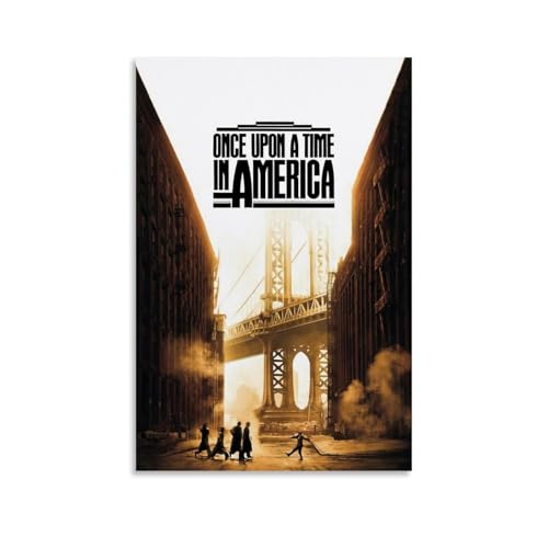 YRUAWRH Once Upon A Time in America Poster Wall Art Aesthetic Cover Canvas Vintage Poster Decorative Painting for Bed Room Living Room 08x12inch(20x30cm) Unframe-style-11 YRUAWRH Once Upon A Time in America Poster Wall Art Aesthetic Cover Canvas Vintage Poster Decorative Painting for Bed Room Living Room 08x12inch(20x30cm) Unframe-style-11