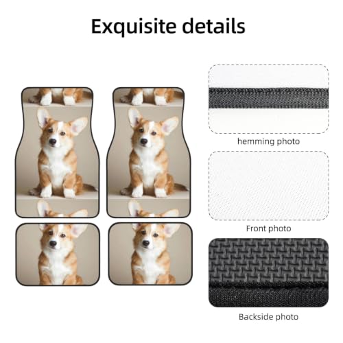 Alfombrillas para coche de corgi protegen el suelo contra suciedad y agua 3