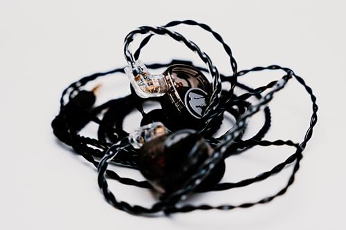 Image of Jessie Universal IEM in Ear Monitor Earbuds, Black