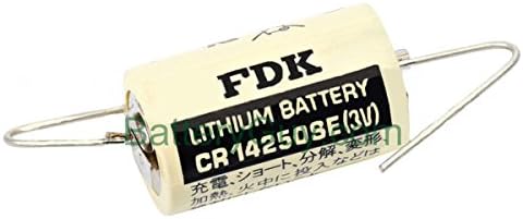 CR14250SE-SP1 Lithium Battery with Axial Leads- 3v 850mAh