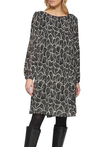 s.Oliver Plisseekleid mit Allover Print