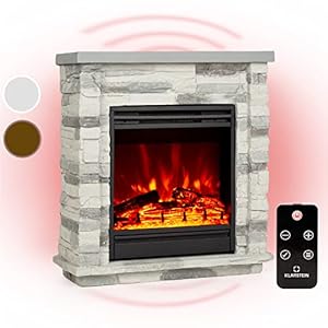 Klarstein Elektrokamin 1800W LED-Flammen Heizofen