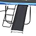 Trampoline Ladder Slide kit, Universal Trampoline Weather Resistant Galvanized Ladder with Slide for Children Kids, Steel Shoe Storage Bag