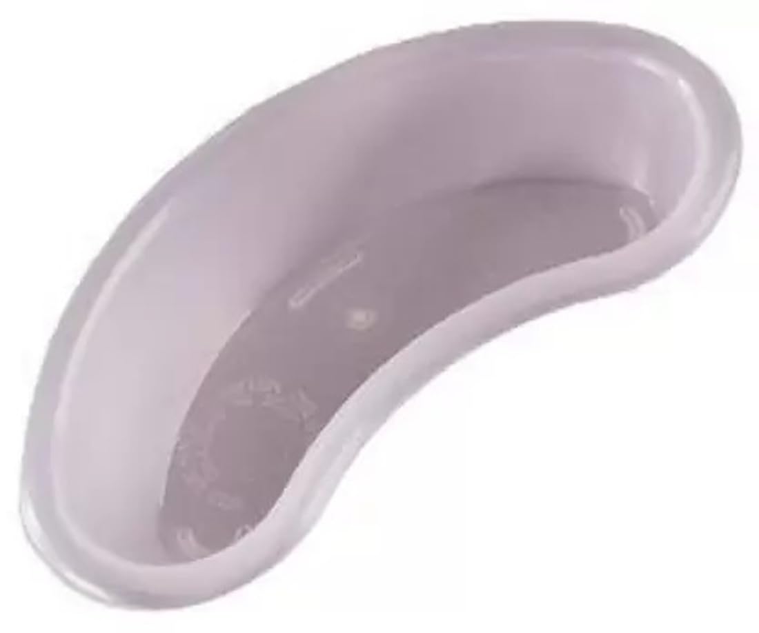 Shakuntla Plastic Kidney Tray- 8 Inch for Surgical/Medical/Vet/Tattooist/Beauty Reusable Medical Tray - Pack of 2 (B0D1TPS18H) Amazon Price History, Amazon Price Tracker