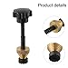 Tap Reseating Tool For Leaking Faucets with 1/2 inch and 3/4 inch Cutters, Steel DIY Faucet Repair Kit For Sink Basin Bath Taps, Includes Threaded Guide For Precise Valve Seat Resurfacing