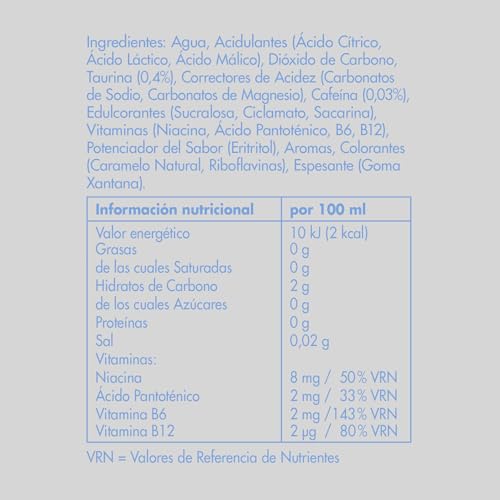 Red Bull Energy Drink Zero - 24er Palette Dosen - Getränke ohne Zucker und Kalorien EINWEG (24 x 250 ml) (Packung mit 48)
