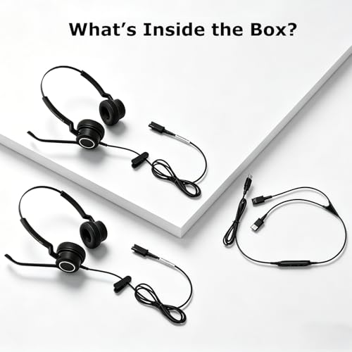 Casque PLT-QD Pro ensemble de supervision en open space sur ordinateur PC Mac - 5