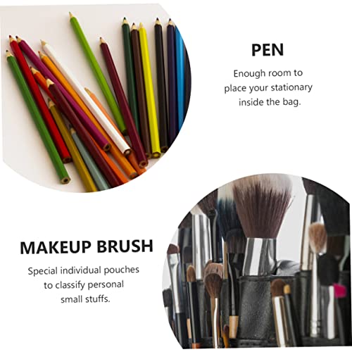 Stobok 1Pc Sequin Pencil Case Makeup Pencil Case Pencil Pouch For Women Glitter Makeup Bag Coin Purse For Mermaid Pencil Bag Mermaid Cosmetic Bag Sequin Cosmetic Pouch Sequin Pouch #TOP2