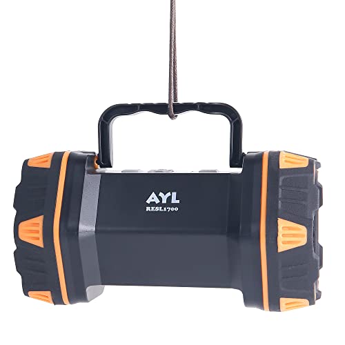 Ayl Led Camping Lantern Rechargeable, Camping Flashlight 8 Light Modes, 4800Mah Power Bank, Ipx6 Waterproof, Lantern Flashlight For Emergency, Hurricane, Power Outages, Usb Cable With Tripod Included #TOP7