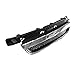 PartsFlow Front Bumper Grille Black With Chrome Grill Assembly For 2007 2008 2009 2010 2011 Chevrolet Aveo GM1200577