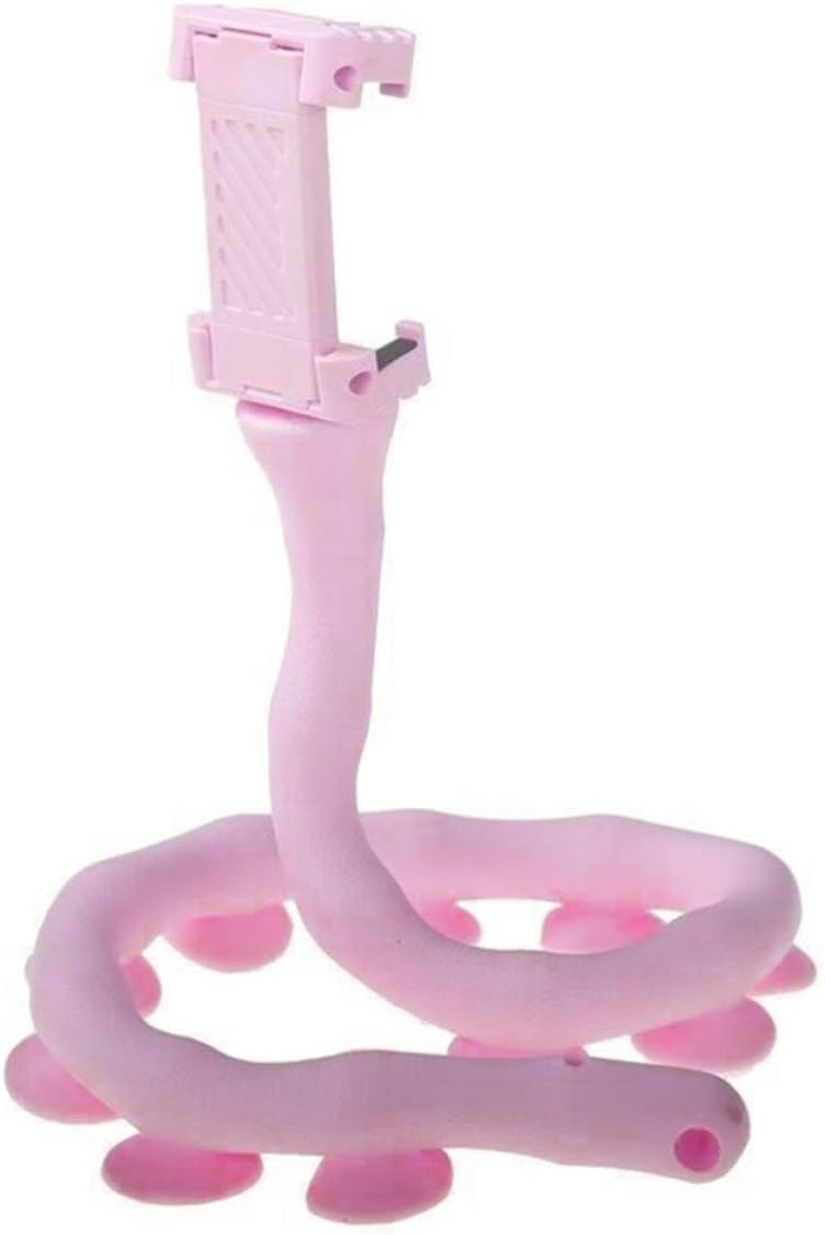 2pcs Silicone Suction Cup Phone Holder Octopus Desktop Stand