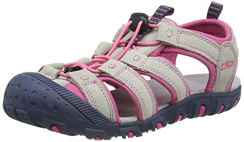 CMP Kids Sahiph Leather Hiking Sandal, Arrampicata...