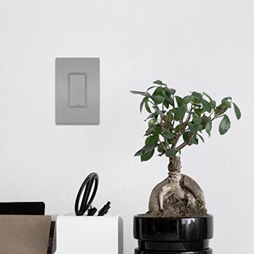 Legrand Radiant 15 Amp Rocker Wall Switch, Decorator Light Switches, Gray, Single Pole, Tm870Grycc10 #TOP2
