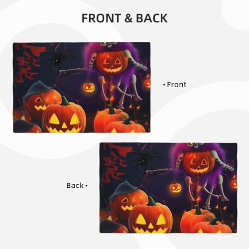Set de table Halloween lavable pour protéger votre table des taches - 4