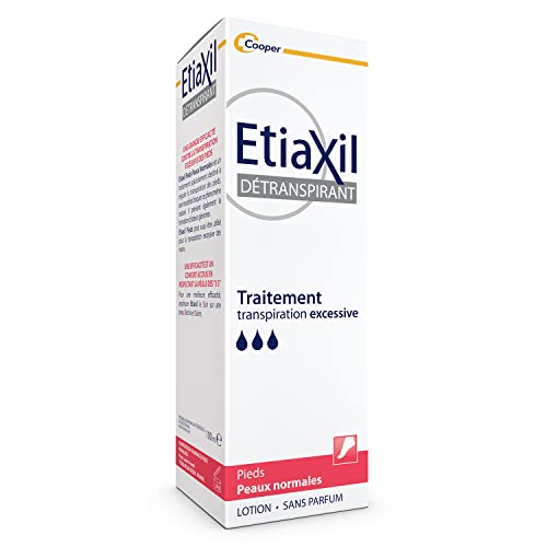 ETIAXIL - Détranspirant - Traitement Transpiration Excessive - Pieds - Peaux Normales - 100 ml Cover