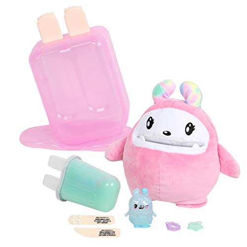 I Dig... Monsters Popsicle Pack - 1pc Jumbo Scented Plush With Miniature Collectable ASMR Toy | Fun & Cute Stress Relief Toy - Goodie the Giant Plush Monji | For Ages 5+