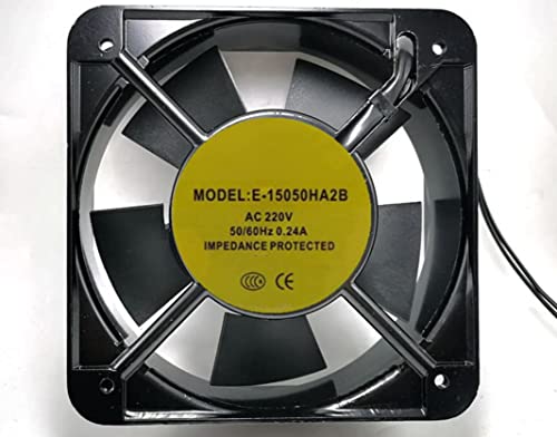 Ventilador de refrigeración 220V evita sobrecalentamiento en sistemas con su tamaño 15050