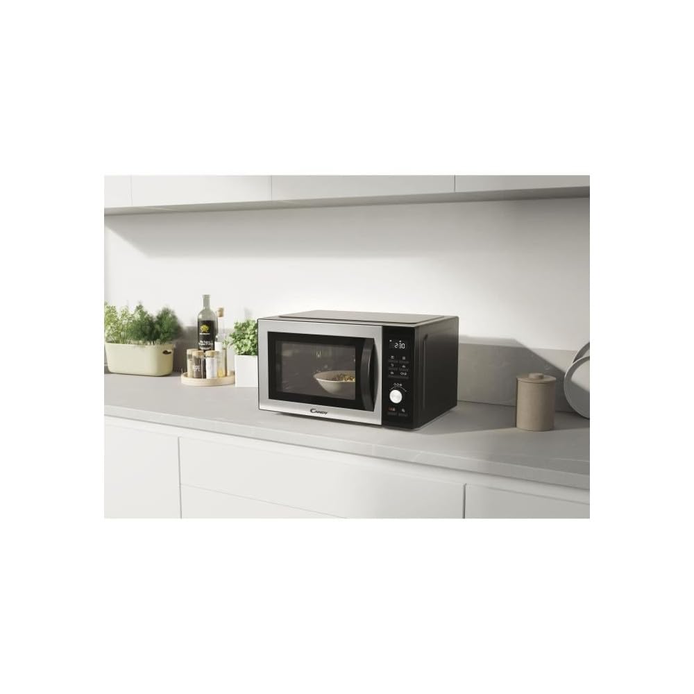 Candy CMCA29EDLB/ST Acier inoxydable Micro-onde combiné Comptoir 29 L 1000 W