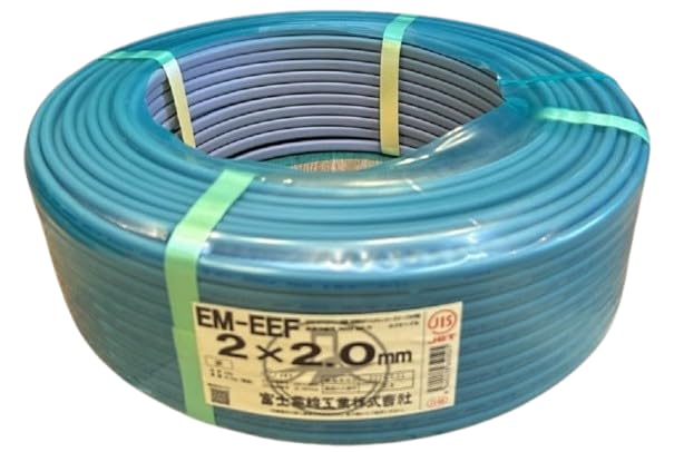 富士電線 EM-EEF2×1.6mm 100m エコ電線 富士電線 エコ電線 2心 富士電線 EM-EEF2×1.6mm 100m エコ電線 富士電線 エコ電線 2心