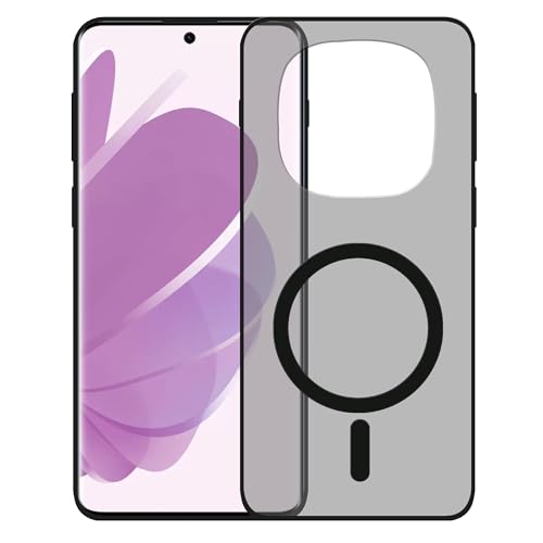 Image of amazon basics Luxury Paper Thin Case Cover for Redmi Note 14 Pro 5G | Matte Finish | Compatible with magsafe | (Black, Redmi Note 14 Pro 5G)