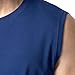Fruit of The Loom Men's Eversoft Cotton Sleeveless T Shirts, Breathable & Moisture Wicking with Odor Control, Sizes S-4X, Muscle-2 Pack-Blue, 3X-Large