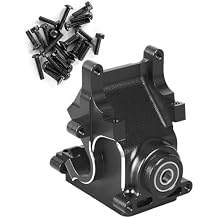 Aluminum Gearbox Case Upgrade Parts for 1/7 1/8 6S BLX Typhon Kraton Notorious Outcast Mojave Infraction Felony Talion Limitless 6S BLX,ARRCat RC Hop Ups Upgrades Parts,Replaces AR310854 Black