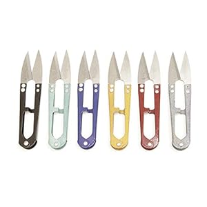 Authentic Blades Draad- en knutselschaar, kleurrijk, 9 cm