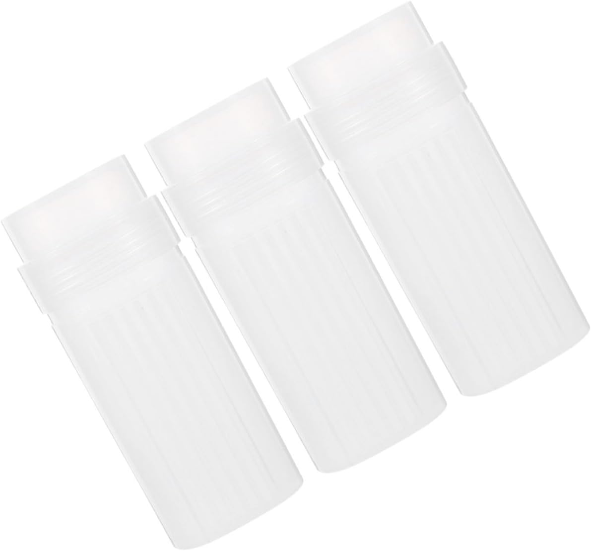 3pcs Plastic Slide Staining Container Lid Microscope Slide Holder for Lab Use Quick Staining Easy Storage for Chemistry Experiments