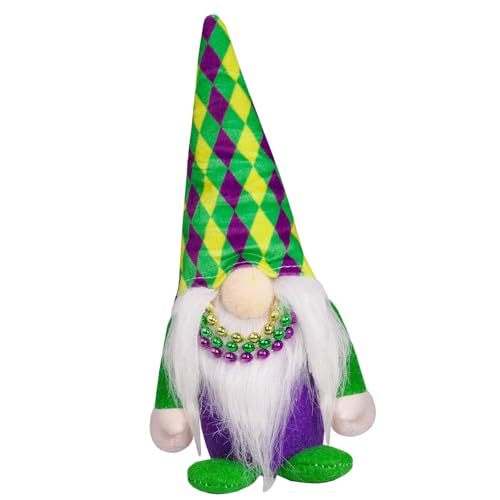 Qcbuegof Carnivals Decoraciones Muñecas de Peluche con Jesters Sueco Escandinavo Tomtes Muñecas Festivales Fiesta Ornamento Mardi Hierba Gnomes Peluche Figurita