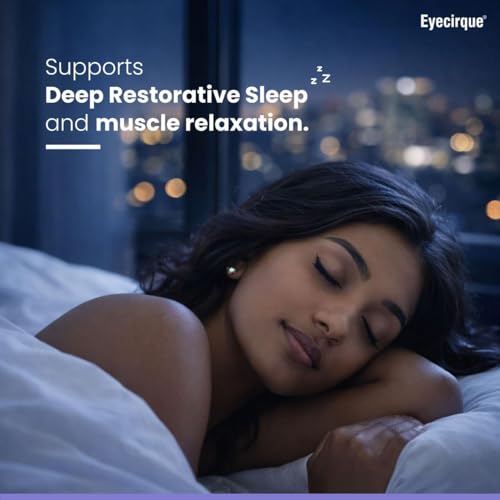 Image of Eyecirque Magnesium Body Lotion with Melatonin & Lavender for Sleep, Muscle Pain & Leg Cramps | Fast Absorption for Feet, Legs & Night Recovery | Relaxation & Pain Relief Body Lotion 100ml
