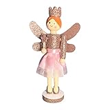 GZYF 7'' Mini Wooden Nutcracker Ornaments, Christmas Figurines, Christmas Nutcrackers, Handmade Doll...