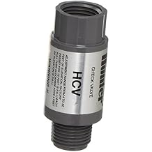 Hunter Sprinkler HC50F50M HCV 1 / 2 - مدخل أنثى بواسطة 1 / 2 - صمام فحص مخرج الذكور