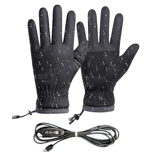 Gants chauffants rechargeables tactiles pour ski et moto