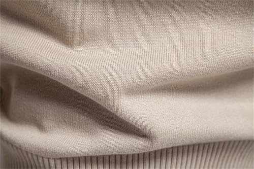 Mens V-Neck Solid Cotton Sweaters Slim Fit Long Sleeve Knitted Pullover Lightweight Soft Jumper Top2