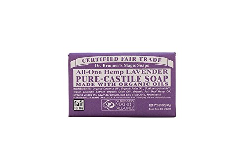 Dr. Bronners Bar Lavender 5oz. Soap (3 Pack)