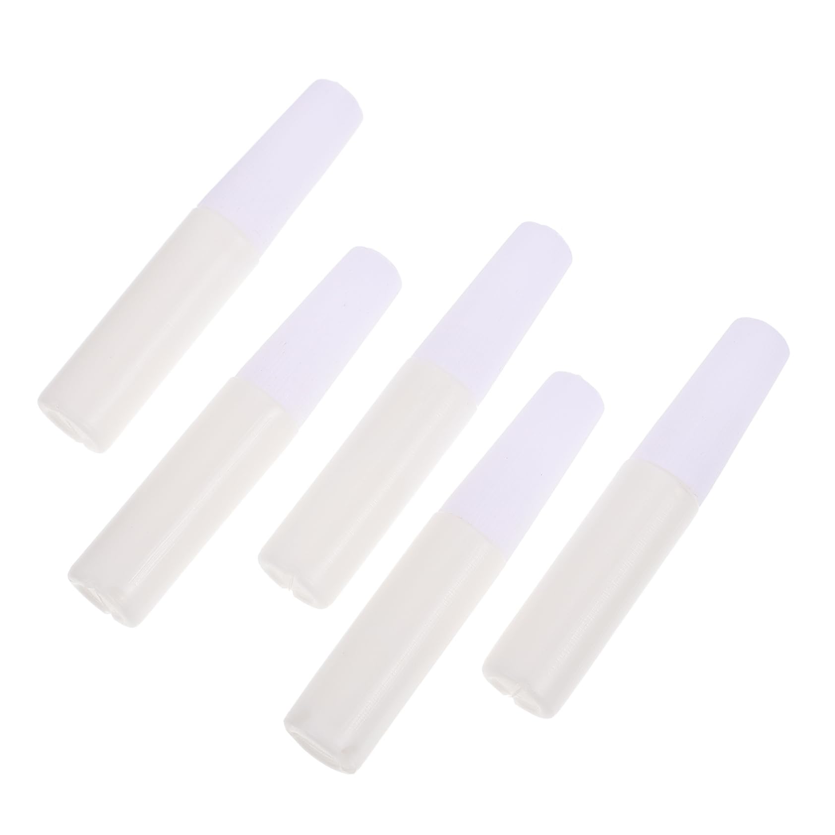 NUOBESTY de Pegamento white Adhesivo Multifuncional para Manualidades Diy 50 Piezas Botella de 6ml Soluble en Agua Secado Rápido y Fuerte Adherencia para Uso Profesional y Personal