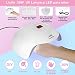 Lictin kit Lampara Uñas de Gel-Lámpara Secador de Uñas UV/LED con 4...