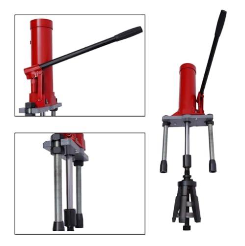Image of 15T Cylinder Puller, Hydraulic Cylinder Liner Puller Tool, Universal Cylinder Sleeve Liner Puller Jack for 80mm-140 mm /3.15 inch-5.51 inch Cylinder Liner, Dry & Wet Type, for Tractor Car Repair