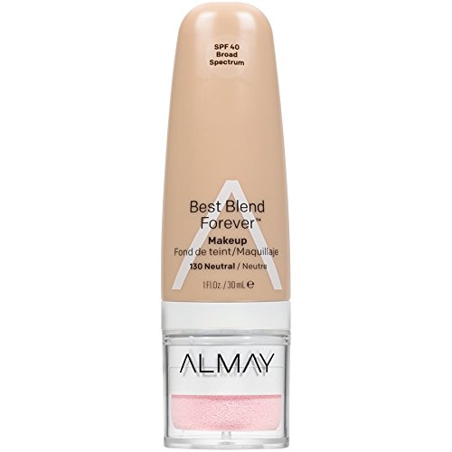 Almay Best Blend Forever Foundation, Neutral, 1 Fl. Oz., Spf 40 Broad Spectrum #TOP10