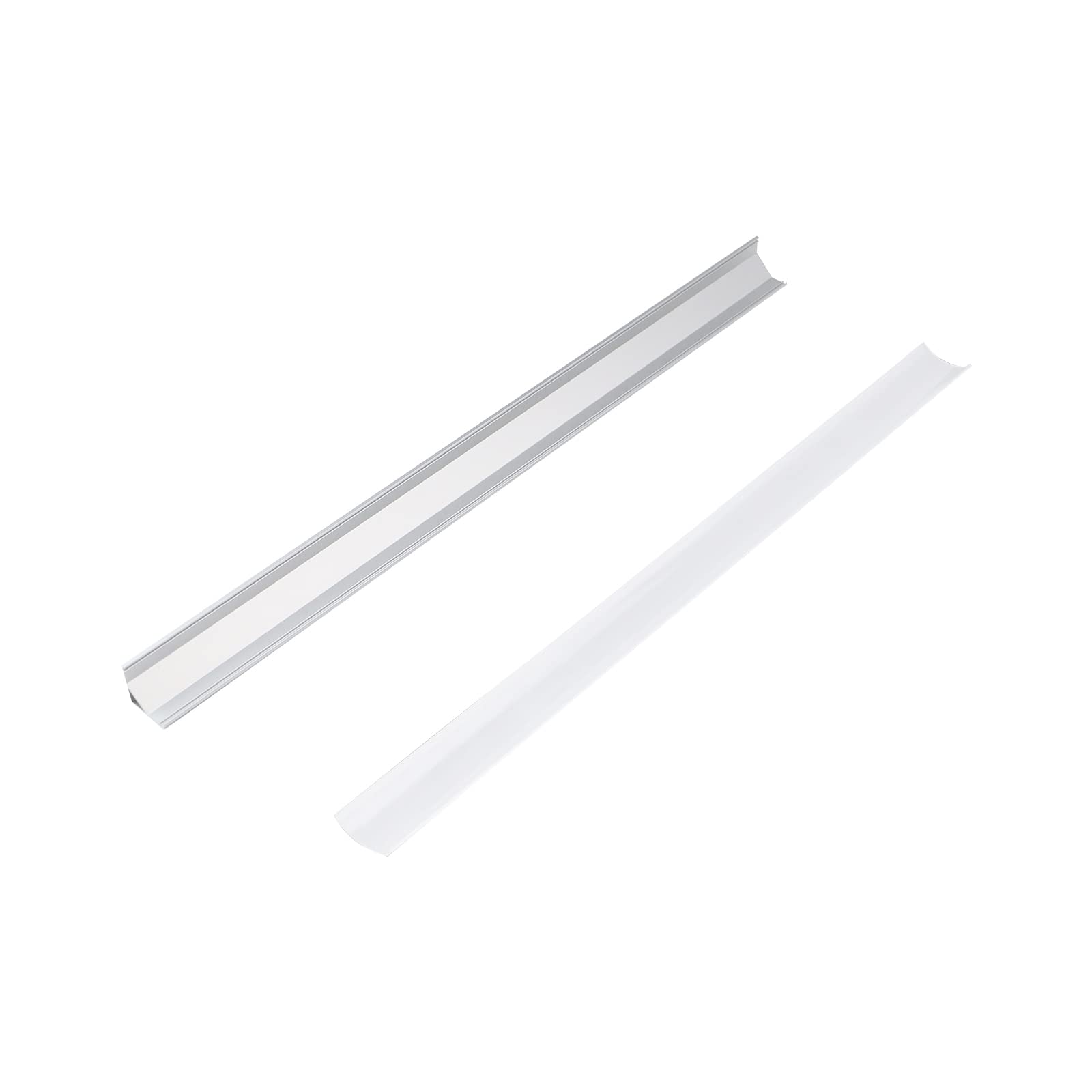 Diffuser Tracks Cabinet Lighting Tracks UTALIND 10-Pack LED Strip Light Channels - 30cm ...