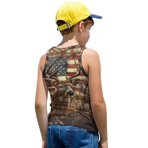 WELLFLYHOM Boys Sleeveless Tops 0-6T Crewneck Summer Tank Top Workout Undershirts Shirts Athletic Tees Tops2
