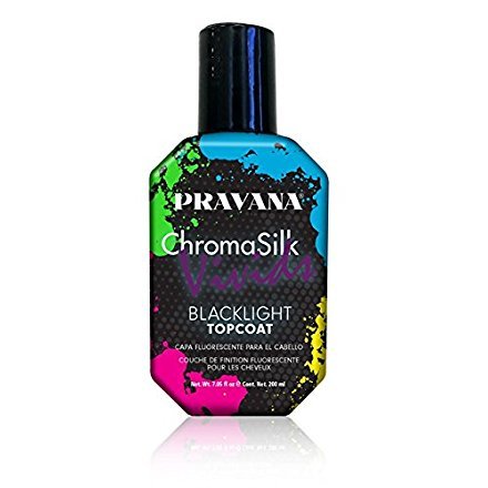 Pravana Chromasilk Vivids Blacklight Glow In The Dark Topcoat Hair Color- 7.05oz