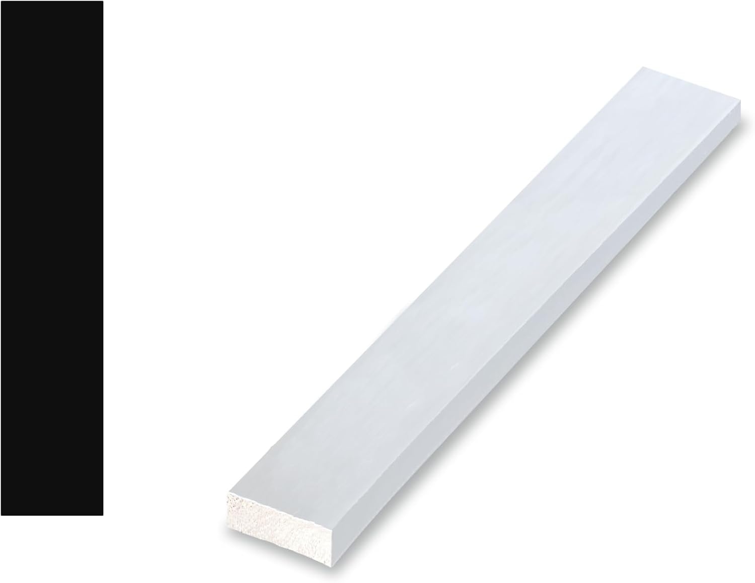 RMC 351 5/8in.D x 3 1/2in. W x 85in. L Primed Finished 4-Sides Finger-Joined Pine Door Window Molding 10-Pieces Per Box