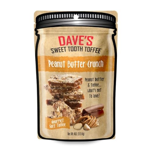DAVES SWEET TOOTH Peanut Butter Crunch Snack Pouch, 4 OZ