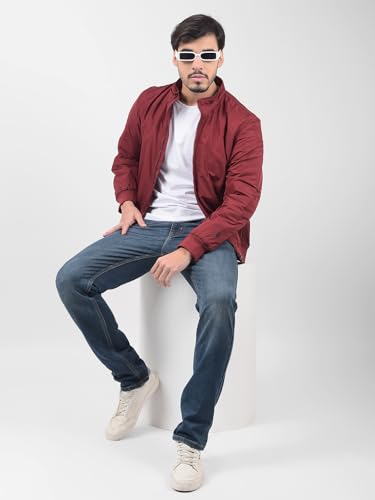 Image of Numero Uno Men's Solid Regular Fit Black Jacket