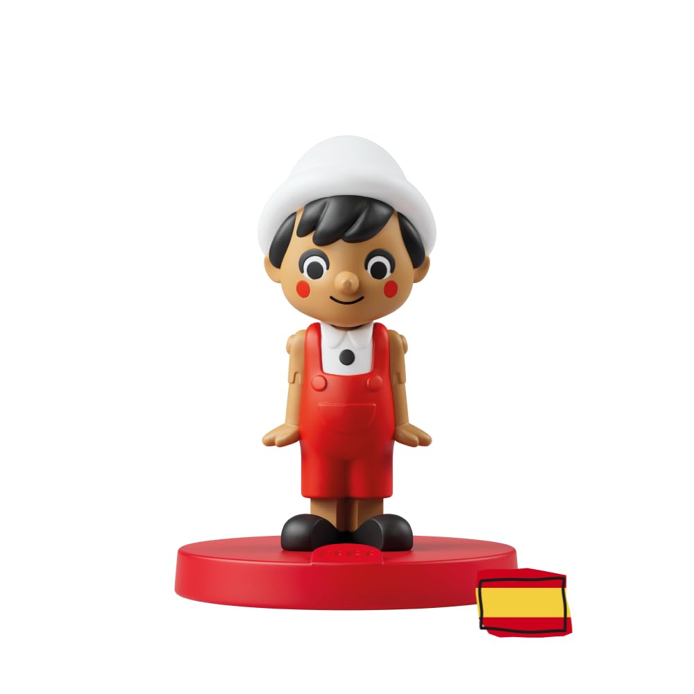 FABA Sound Character - The Adventures of Pinocchio - Tales and Sound Stories - Toys, Educational Content, in Spanish, for Girls and Boys 4-6+