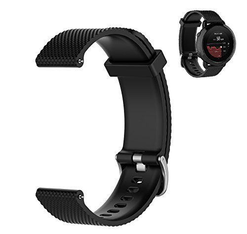 WEINISITE Ajustable Silicona Reemplazo Pulsera Para SUUNTO 3 Fitness Deportes Relojes (#1, L)
