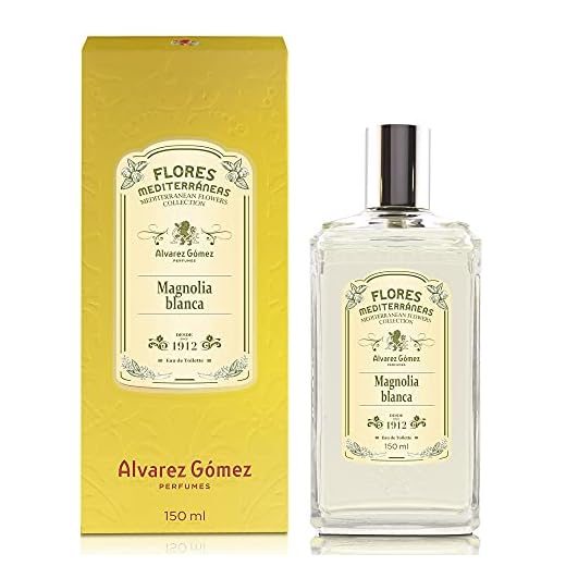 Alvarez Gomez Flores Mediterráneas, Magnolia Blanca, Eau de Toilette, Floral, 150 Mililitros